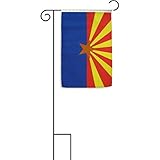 12X18 12X18 State Of Arizona Sleeved Garden Stand Flag [並行輸入品]