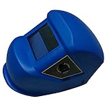 工具　溶接用　保護用品　ヘルメット　かぶと　作業用　ブルー