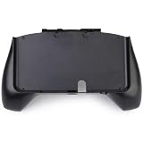 SKLINE NEW3DS 用ハンドグリップコントローラーのハンドルホルダー 保護 黒