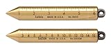 Lufkin 590GME 20-Ounce Plumb Bob, Solid Brass, Metric and English by Apex Tool Group