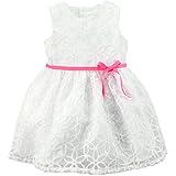 Carter's(カーターズ) エンブロイドフラワーレースドレス(White)/ワンピース 12M(9-12ヶ月)[並行輸入品]