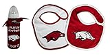 NCAA 幼児用ボトル容器とよだれかけ2枚セット
