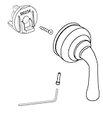 Moen 95626P One Pc Hdl Hub Mtcl Posi Kit P - Polished Brass by Moen