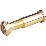 Prime-Line Products S 4019 Door Viewer, 160-Degree, 1/2-Inch Diameter, Polished Brass by Prime-Line 