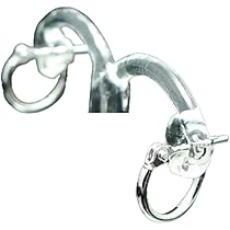 新品未使用✨14金ホワイトゴールド　ピアス Amazon | [Gem Stone King] 2カラット モアサナイト ピアス