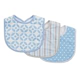 Trend Lab Bib Set, Blue, Logan, 3 Count by Trend Lab [並行輸入品]