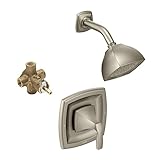 Moen KSVO-P-T2692BN Voss Showerhead, Brushed Nickel [並行輸入品]