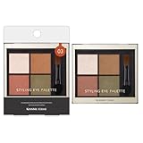 Kiss Me FERME(キスミーフェルム) スタイリングアイパレット 03 ヴェールリネン アイカラーパレット ツヤ クリア発色