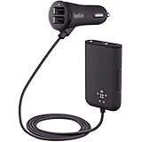 Belkin USBカーチャージャー 充電器 車載 4ポート 2.4A 急速充電 ブラック F8M935bt06-BLK-A
