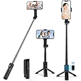自撮り棒 スマホスタンド 三脚 スマホ 【業界超ミニ·安定モデル】じどり棒 iphone android対応 スマホ 三脚 Bluetoothリモコン付き じどりぼう スマホ 三脚 コンパクト 自 撮り 棒 携帯スタンド セルカ棒 折りたたみ式 360°回転 73cm&6小型段階伸縮 三脚/一脚兼用 軽量 コンパクト セルフィー/撮影録画/動画鑑賞/ライブ配信に最適