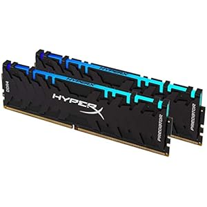 キングストン Kingston デスクトップPC用メモリ 16GB DDR4-3200 8GBx2枚 HyperX Predator RGB HX432C16PB3AK2/16 RGB LED