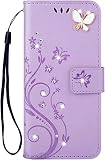 iPhone 14 ケース 手帳型 iPhone 14 手帳型ケース アイフォン 14 ケース 手帳型 case かわいい おしゃれストラップ付 カード収納 あいふぉん14 ケース手帳 財布型 人気 高級PUレザー 手帳型 横置機能き iPhone 14手帳型薄型 マグネット式シンプル iPhone 14 スマホケース手帳型 (iPhone 14, ライトパープル)