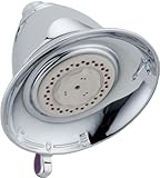 Delta Faucet RP34355 Universal Showering Components, Touch-Clean 3-Setting Showerhead, Chrome [並行輸入品