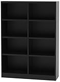 白井産業(SHIRAI) タナリオ オーダーラック 高さ120cm 幅80cm 奥行29cm ブラック 棚強度T TNL-EM12080MTF2BT0