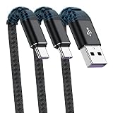 USB Type C ケーブル[3m/2本セット] USB-C & USB-A 2.4A USB C ケーブル【QC3.0対応 急速充電】 タイプc 充電ケーブル iPad Pro, Samsung Galaxy S22/S21/S20/S10/S9,Sony,Xiaomi,Huawei P40,Pixel その他Android各種, usb type c機器と互換性があり(灰)