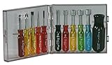Xcelite PS130 Compact Convertible Screwdriver and Nutdriver Set, 11-Piece [並行輸入品]