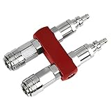 SK11 ハイフレンド 建築用高圧コンプレッサー 連結効率化分岐継ぎ手 2連結・分岐 HF-2P2S