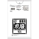 日本サニパック:サニパック N-4945L厚口白半透明 10枚 N-49-HCL 型式:N-49-HCL（1セット:10枚入）