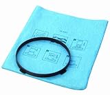 Stanley 25-1201 Blue Cloth Reusable Filter with Clamp Ring for 1-5 Gallon Wet/Dry Vacuums 1-Pack [並行