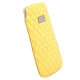 Krusell 95383 Avenyn 3XL Mobile Pocket Pouch for Smartphones with 4.3/4.8-Inch Screen - Yellow [並行輸入