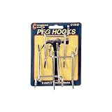 Convenience Concepts SC-72D 3 Count 2 in. Double Straight Pegboard Hooks