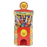 ダンボール工作キット チュッパチャプス9本付 ガチャガチャマシーン/手作り 工作 ペーパークラフト 紙 3480