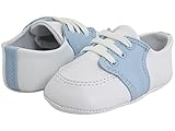 [ベイビー ディア] Baby Deer Conner (Infant) シューズ White/Light Blue Leather 3 Infant - M [並行輸入品]