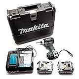 Makita 牧田 マキタ 電気工具 セット 18V インパクト ドライバー 充電式 最新 TD172D用 収納ケースセット 急速充電器 D
