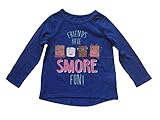 幼児用長袖ロイヤルブルーシャツwith Smoresテーマ2t
