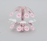 Pink Cascade Centrepiece Baby Shower Decoration by Unique Party