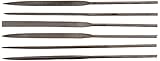 Nicholson 6 Piece Hobby File Set (Carded), 5-1/2" Length [並行輸入品]