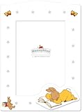 Bunnykins White Rectangular Wooden Photo Frame Small by Great Gizmos