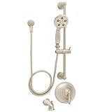 Speakman SM-6050-P-BN Alexandria Anystream Handheld Shower Head with Hose, Shower Valve, Tub Spout a