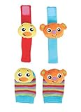 Playgro Hands and Feet Discovery Rattles for baby infant toddler [並行輸入品]