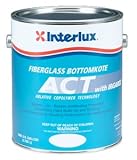 Interlux ACTファイバーグラスBottomkoteボートペイントブラックQuart