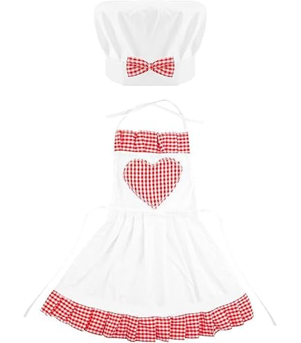 Dress Up America Little Pretty Master Girl Chef Costume - Kids Dress Up Set With Coat, Skirt & Hat (100% Polyester) - View #2