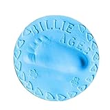botrongベビー空気乾燥ソフトクレイHandprint FootprintインプリントCasting指紋20 g Size: Approx. 7 * 9*1.5cm ブルー 1