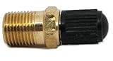 Pasco 1406 1 / 8インチエアバルブwithプラスチックキャップ