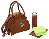 Kalencom Bellisima Sassy Continental Flair Bag, Caramel