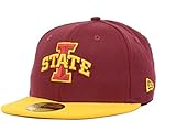 Iowa State Cyclones NCAA New Era Youth 2 Tone 59 FIFTY Fitted Maroon /ゴールド帽子キャップ レッド
