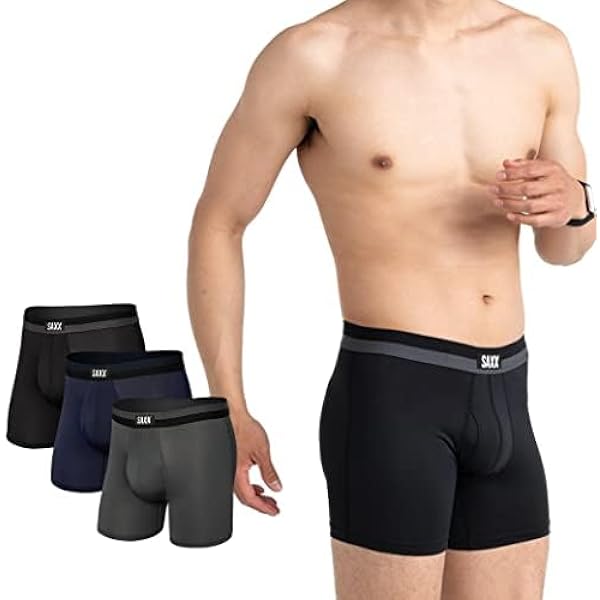 サックス SAXX アンダーウェアー SPORT MESH サイズS 2セット SAXX SPORT MESH BOXER BRIEF FLY 2PACKS SXPP2M-NCT / サックス