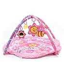 Big Oshi Pink Flower Music Party Play Mat - pink, one size by Big Oshi