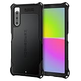エレコム Xperia 10 IV (SO-52C SOG07 A202SO) ケース カバー ZEROSHOCK ハイブリッド 耐衝撃 衝撃吸収 ストラップホール付 ブラック PM-X222ZEROBK
