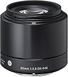 SIGMA 単焦点望遠レンズ Art 60mm F2.8 DN ブラック マイクロフォーサーズ用 350635