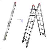 【 コンパクト 収納 スティック 脚立 6段 タイプ 】折り畳むとスティック状に小さくなる脚立が登場！