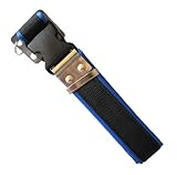 ワークタイム(work time) カラーソフトベルトワンタッチタイプ 38mm ブルー PNB-238 BU
