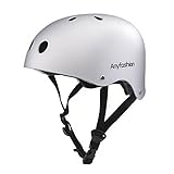 Anyfashion スポーツ ヘルメット 子供用 / 大人用 スケボー ジュニアヘルメット 自転車 キッズ こども用 ローラーブレード ブレイブボード 男女兼用 子供乗せ　保護　安全 自転車ヘルメッ