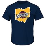 Lebron James Cleveland Cavaliers # 23 NBA YouthレコードホルダーPlayer Tシャツ M