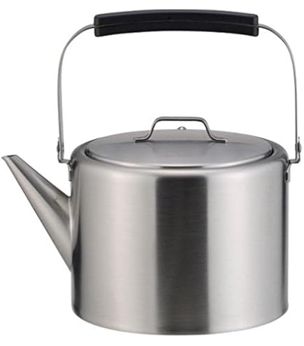 Amazon｜MARUTAMA 玉虎堂 18-8ケットル 4L 384 シルバー｜やかん
