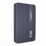 外付けハードディスクHDD2tb / 1tb / 512gb / 80gb、ポータブルUsb 3.0モバイルストレージバックアップ、PCデスクトップ、Macbook、Ps4、ラップトップ、Xbox、スマートテレビに適しています (1 TB,Black)